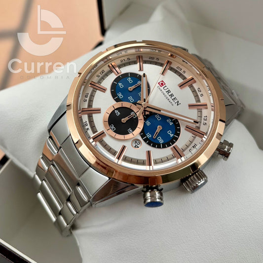 Reloj de Hombre Curren 8355 + Esfero Curren+ Bolsa de Regalo